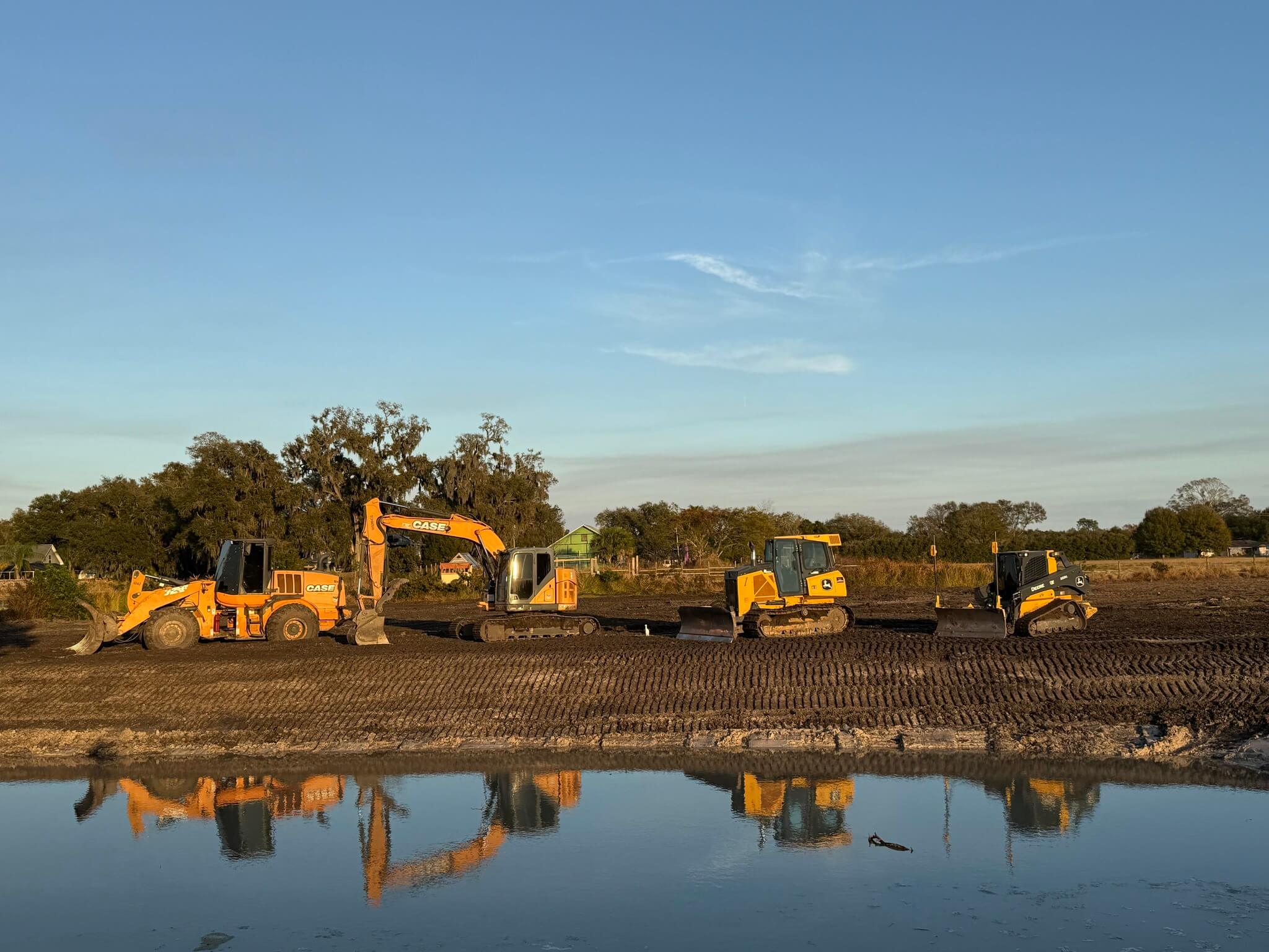 Land clearing equipment in Bartow, Polk County
